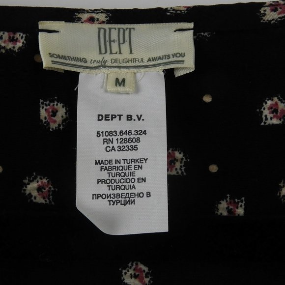 3/4 Sleeve Dress with Belt in Medium - Picture 9 of 9